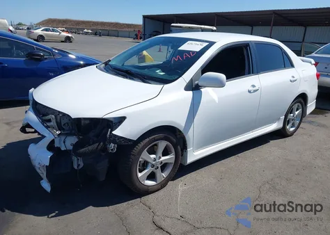 2013 Toyota Corolla S from USA, damaged, VIN 2T1BU4EE3DC116152